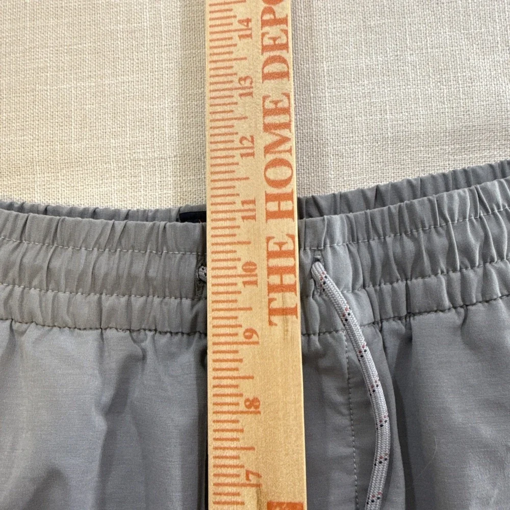Faherty All Day Shorts Mens L Gray Swim Trunks Lined Hybrid Performance Outdoor